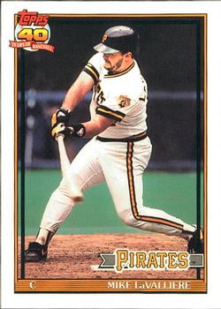 1991 Topps - Collector's Edition (Tiffany) #665 Mike LaValliere Front