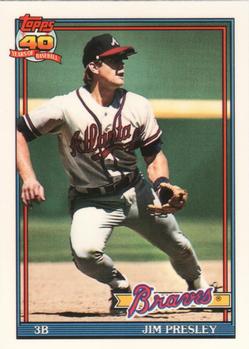 1991 Topps - Collector's Edition (Tiffany) #643 Jim Presley Front
