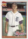 1991 Topps Micro #183 Clay Parker Front