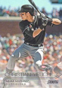 2015 Stadium Club #87 Christian Yelich Front