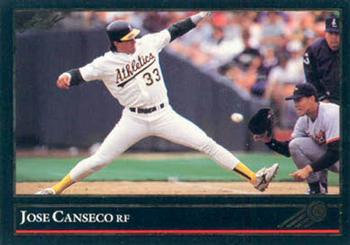 1992 Leaf - Black Gold #267 Jose Canseco Front
