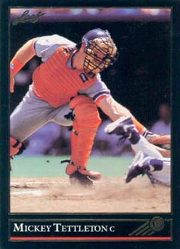 1992 Leaf - Black Gold #285 Mickey Tettleton Front