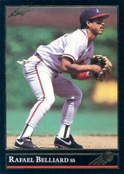 1992 Leaf - Black Gold #310 Rafael Belliard Front