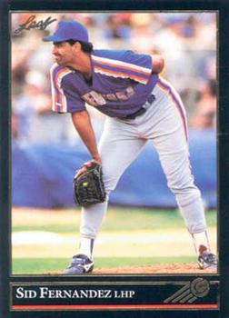 1992 Leaf - Black Gold #519 Sid Fernandez Front