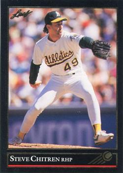 1992 Leaf - Black Gold #32 Steve Chitren Front