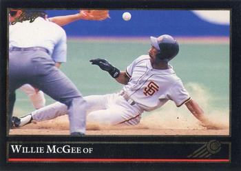 1992 Leaf - Black Gold #47 Willie McGee Front