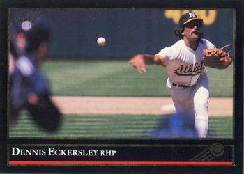 1992 Leaf - Black Gold #100 Dennis Eckersley Front