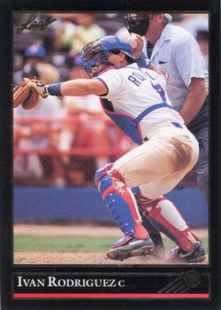 1992 Leaf - Black Gold #194 Ivan Rodriguez Front