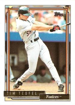 1992 Topps - Gold #413 Tim Teufel Front