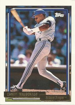 1992 Topps - Gold #507 Candy Maldonado Front