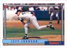 1992 Topps Micro #449 Jeff Johnson Front