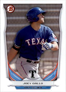 2014 Bowman Draft - Top Prospects #TP-80 Joey Gallo Front