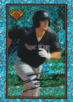 2014 Bowman Draft - 1989 Bowman is Back Silver Diamond Refractor #89BIB-DD David Dahl Front