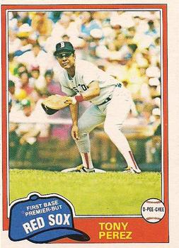 1981 O-Pee-Chee - Gray Back #231 Tony Perez Front