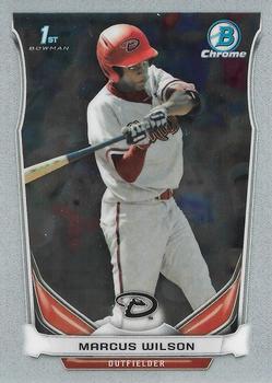 2014 Bowman Draft - Chrome #CDP63 Marcus Wilson Front