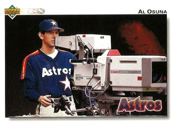 1992 Upper Deck - Gold Hologram #259 Al Osuna Front