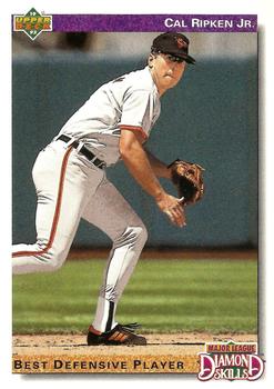 1992 Upper Deck - Gold Hologram #645 Cal Ripken Jr. Front