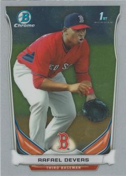 2014 Bowman Draft - Chrome Top Prospects #CTP-37 Rafael Devers Front