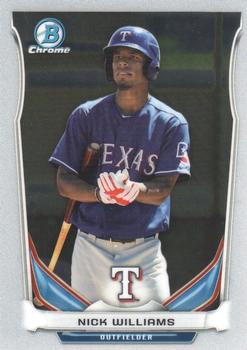 2014 Bowman Draft - Chrome Top Prospects #CTP-70 Nick Williams Front