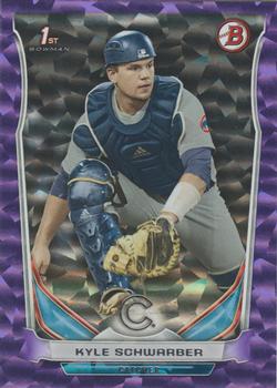 2014 Bowman Draft - Purple Ice #DP2 Kyle Schwarber Front