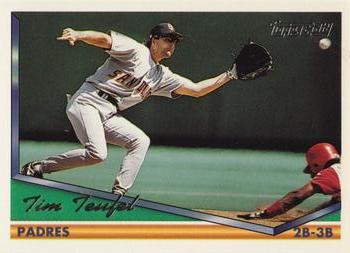 1994 Topps - Gold #254 Tim Teufel Front
