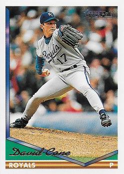 1994 Topps - Gold #510 David Cone Front