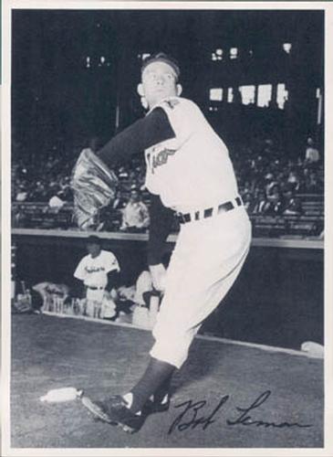 1956 Cleveland Indians Picture Pack #NNO Bob Lemon Front