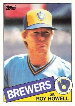 1985 Topps #372 Roy Howell Front