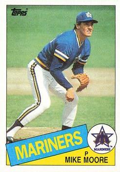 1985 Topps #373 Mike Moore Front