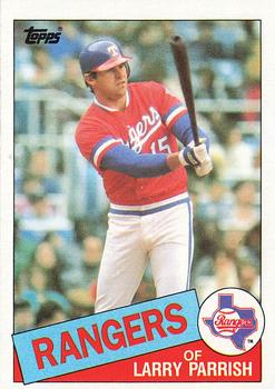 1985 Topps #548 Larry Parrish Front