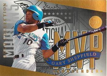 1994 Leaf - MVP Contender Gold Collection #NL1 Gary Sheffield Front