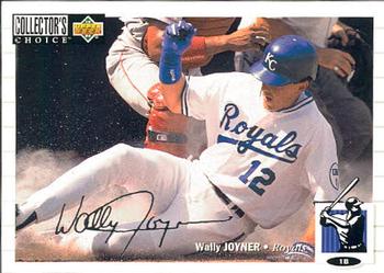 1994 Collector's Choice - Silver Signature #155 Wally Joyner Front
