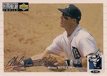1994 Collector's Choice - Silver Signature #275 Mickey Tettleton Front
