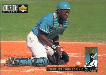 1994 Collector's Choice - Silver Signature #660 Charles Johnson Front