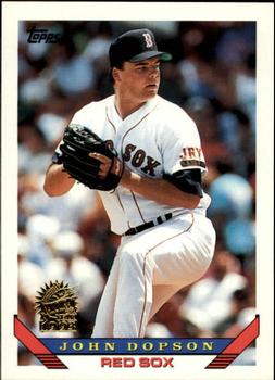 1993 Topps - Inaugural Marlins #187 John Dopson Front