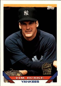 1993 Topps - Inaugural Marlins #249 Tim Burke Front