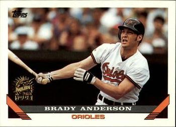 1993 Topps - Inaugural Marlins #355 Brady Anderson Front