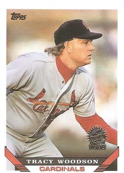 1993 Topps - Inaugural Marlins #457 Tracy Woodson Front