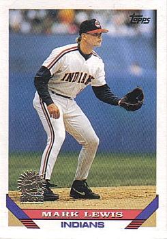 1993 Topps - Inaugural Marlins #762 Mark Lewis Front
