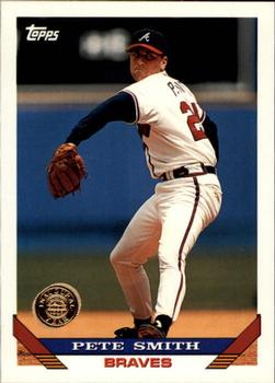 1993 Topps - Inaugural Rockies #413 Pete Smith Front