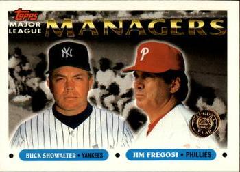 1993 Topps - Inaugural Rockies #510 Buck Showalter / Jim Fregosi Front