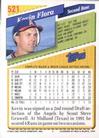 1993 Topps Micro #521 Kevin Flora Back