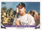 1993 Topps Micro #691 Jim Tatum Front