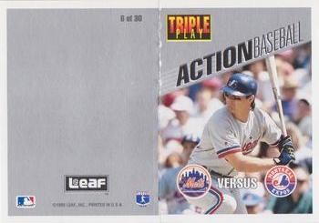 1993 Triple Play - Action Baseball Game #6 Mets vs Expos Front