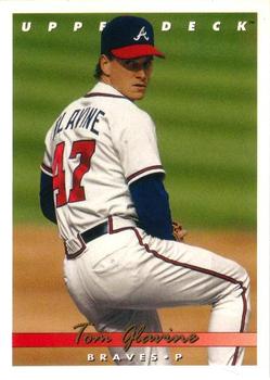 1993 Upper Deck - Gold Hologram #75 Tom Glavine Front