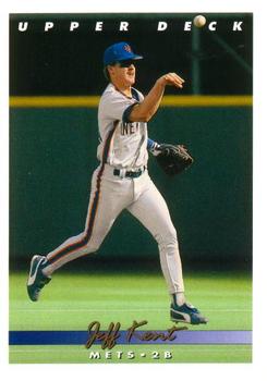 1993 Upper Deck - Gold Hologram #401 Jeff Kent Front