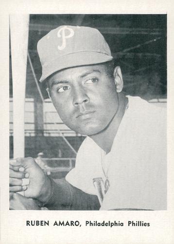 1961 Jay Publishing Philadelphia Phillies #NNO Ruben Amaro Front