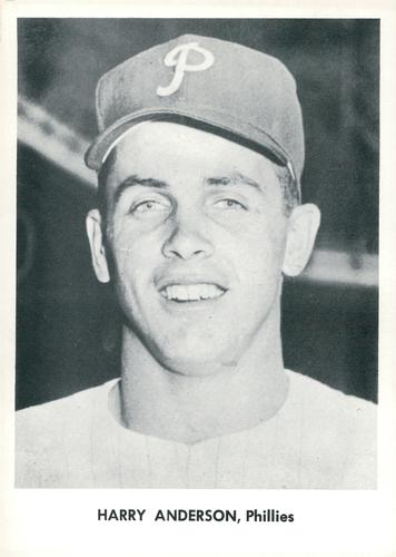 1958 Jay Publishing Philadelphia Phillies #NNO Harry Anderson Front
