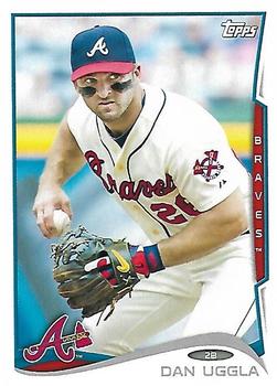 2014 Topps Atlanta Braves #ATL-8 Dan Uggla Front