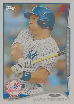 2014 Topps New York Yankees #NYY-5 Mark Teixeira Front